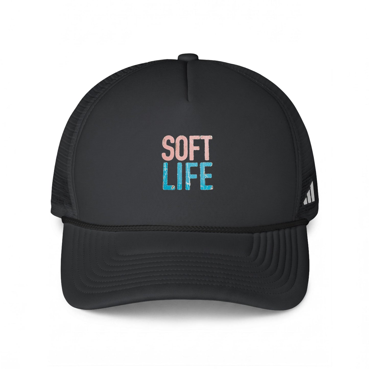 Adidas Trucker Hat — "Soft Life"