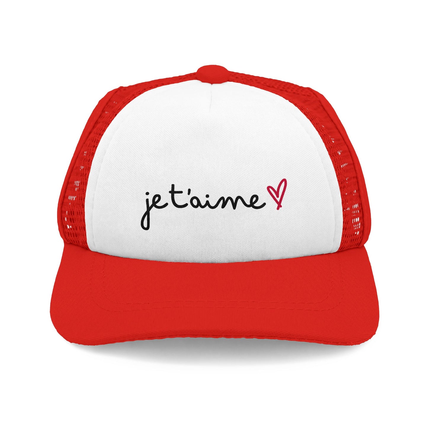 Je t'aime Dog Trucker Hat