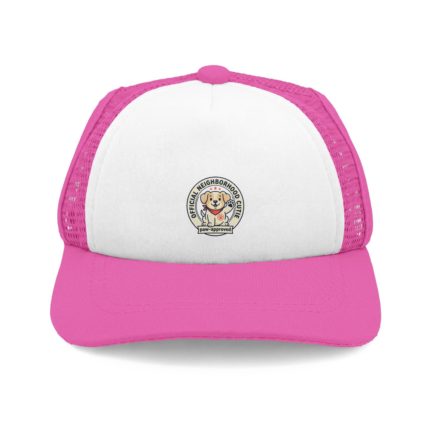 Dog Foil Patch Trucker Hat