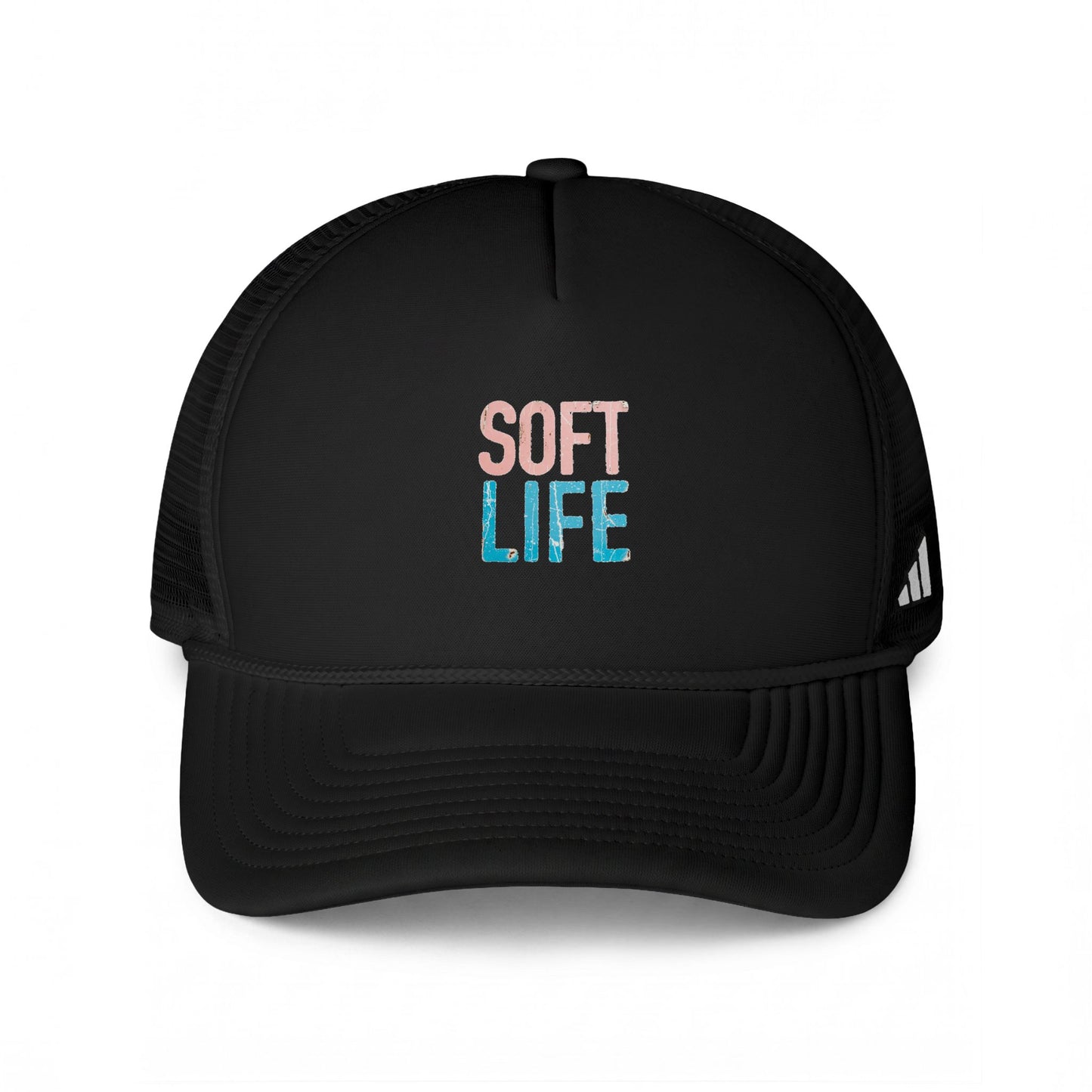 Adidas Trucker Hat — "Soft Life"