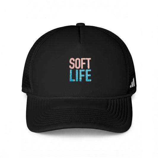 Adidas Trucker Hat — "Soft Life"