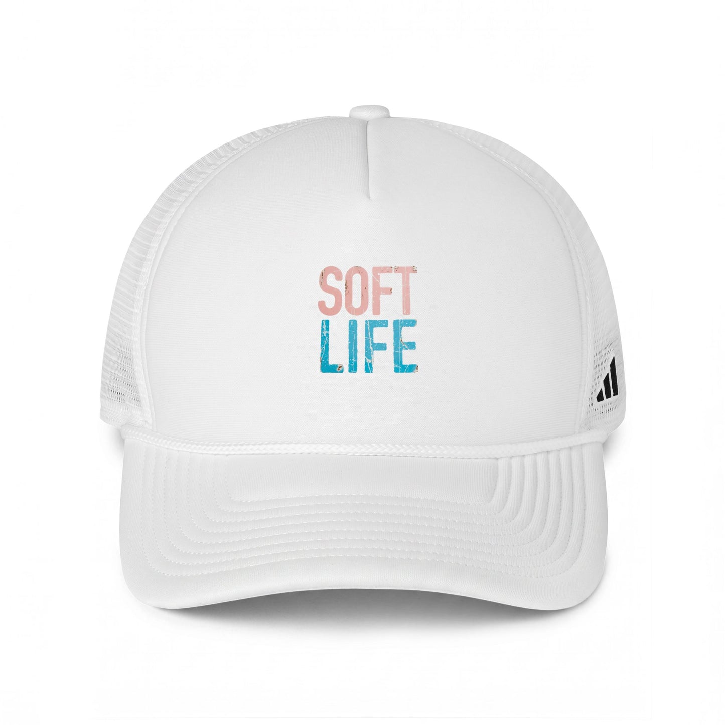 Adidas Trucker Hat — "Soft Life"