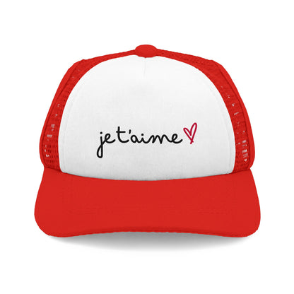 Je t'aime Dog Trucker Hat
