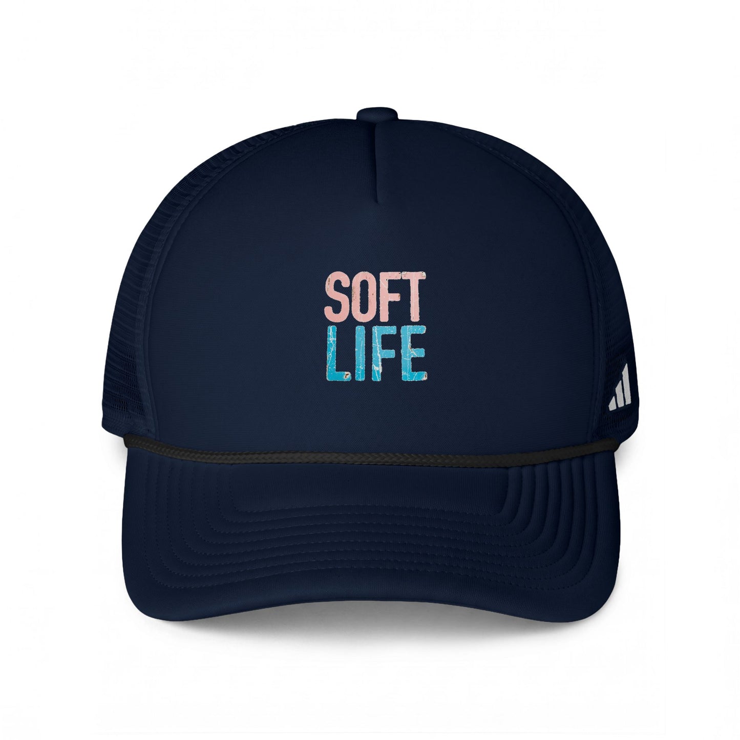 Adidas Trucker Hat — "Soft Life"