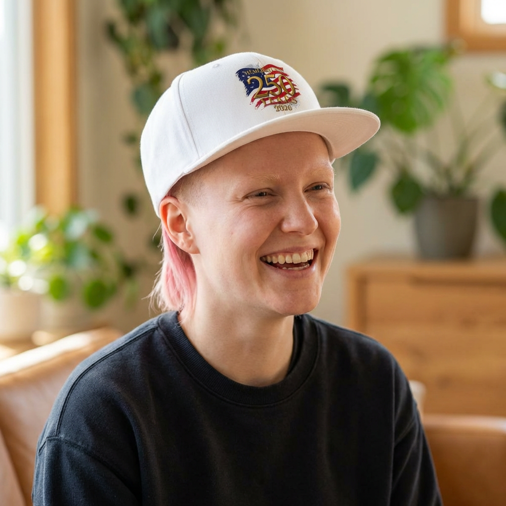 250 Years 2026 Commemorative Snapback Hat — American Flag Anniversary Design