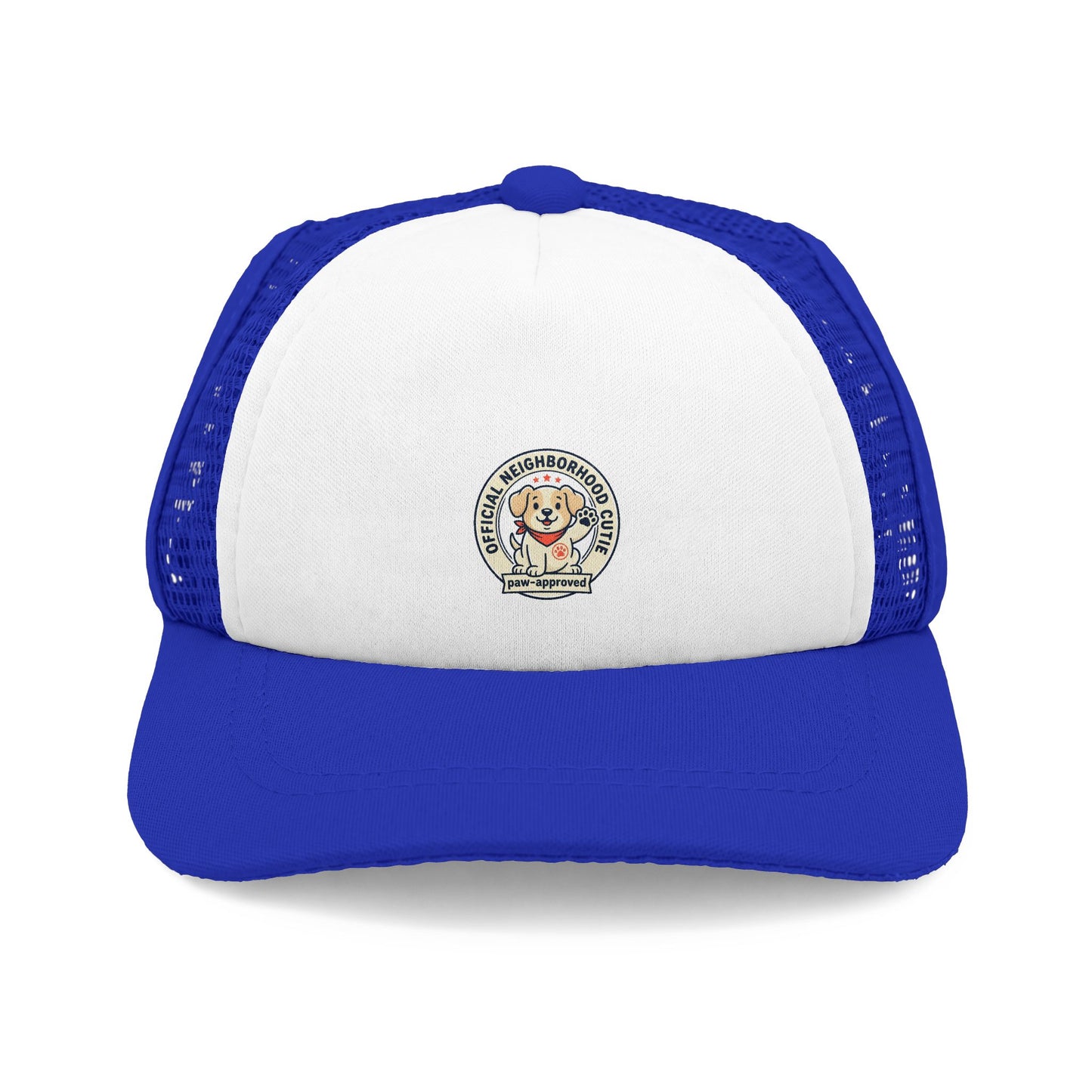 Dog Foil Patch Trucker Hat
