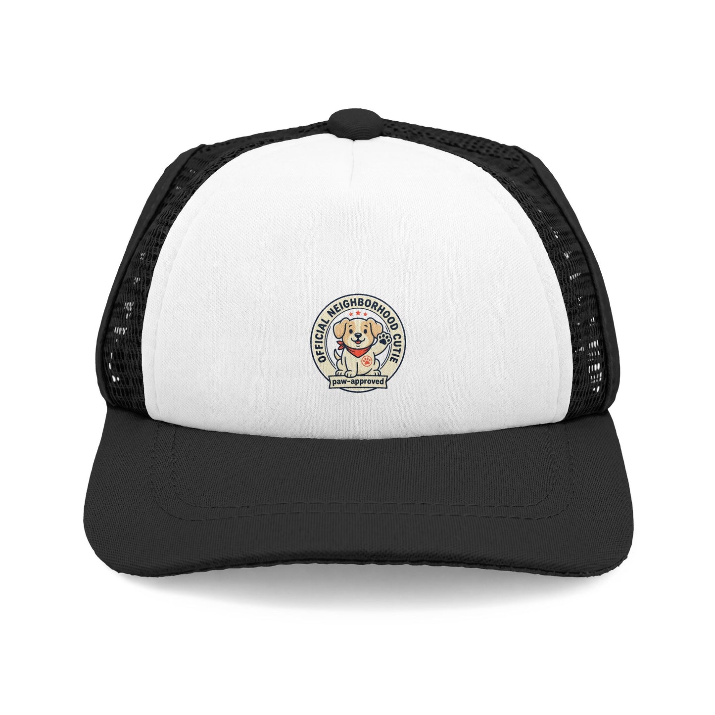 Dog Foil Patch Trucker Hat