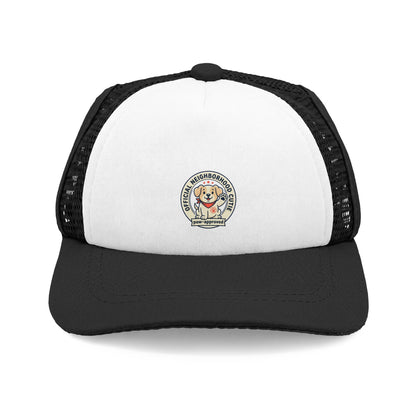 Dog Foil Patch Trucker Hat