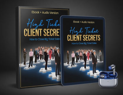 EARN $1,000 – $20,000+ PER SALE - HIGH TICKET MARKETING SECRETS
